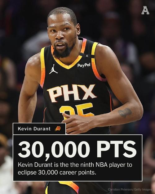 KD：赛季结束可能回顾里程碑的意义现在专注于客场之旅和季后赛