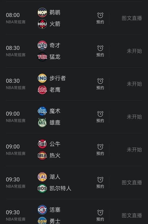 nba球赛直播在哪里可以看，nba赛事直播哪里可以看